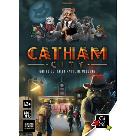 Catham City: jeu de cartes stratégique - visuel face