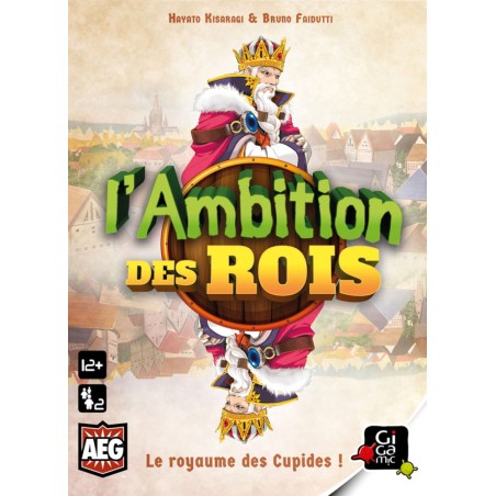L'Ambition des Rois: jeu de cartes tactique pour 2 joueurs - visuel de face
