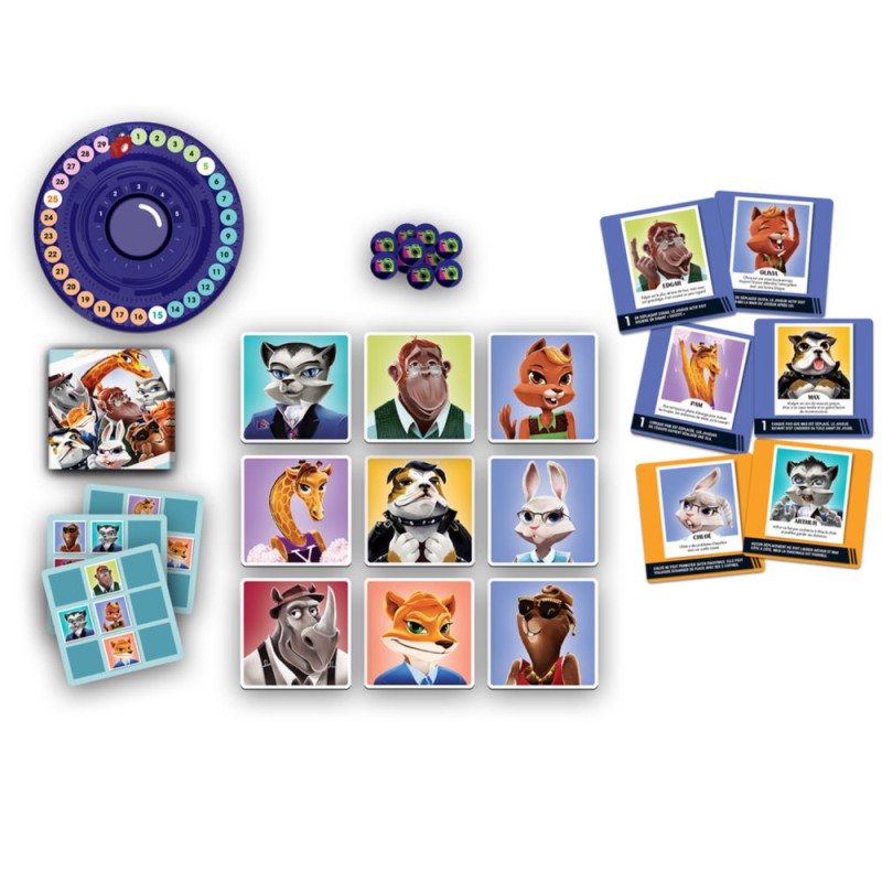 GIGAMIC FUNNY FOX Photoshoot – Gioco Da Tavolo Di Velocità E Interazione Per 2-6 Giocatori, Dagli 8 Anni In Su