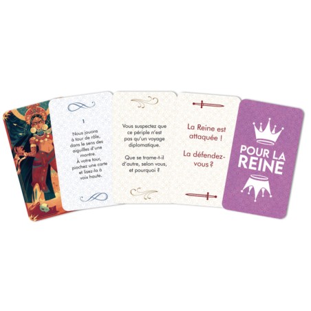 Pour la Reine CARDS - For the Story Gigamic et Bragelonne Games