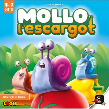 Mollo l'escargot facing