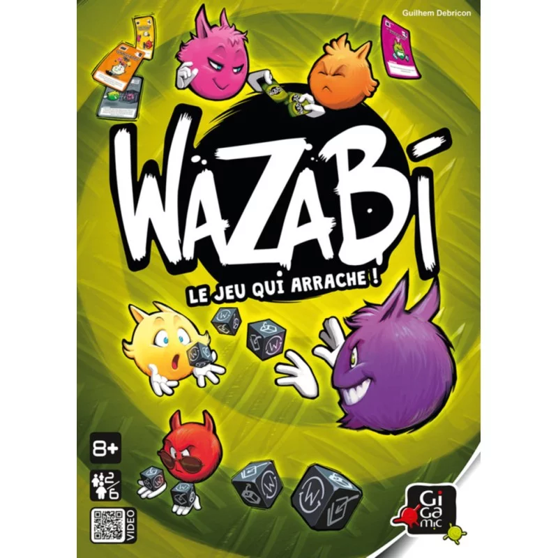 Wazabi, jeu de société Gigamic | Jeupetille