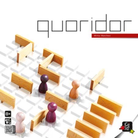 Quoridor - couverture du jeu de société Gigamic
