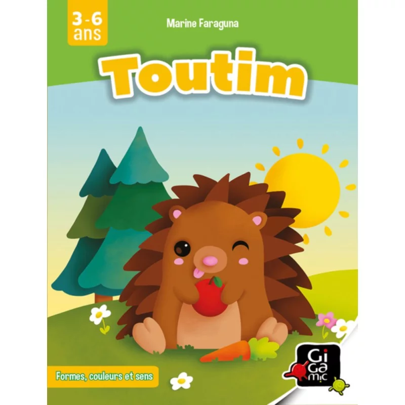 Toutim ,jeu pour enfant ,jeu de cartes ,jeu de société Gigamic