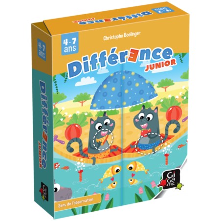 Différence Junior BOX jeu de différences pour enfants