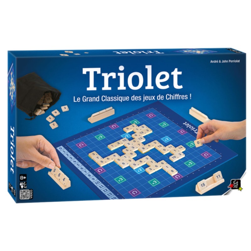 Triolet ,Jeu de stratégie ,jeu de société Gigamic