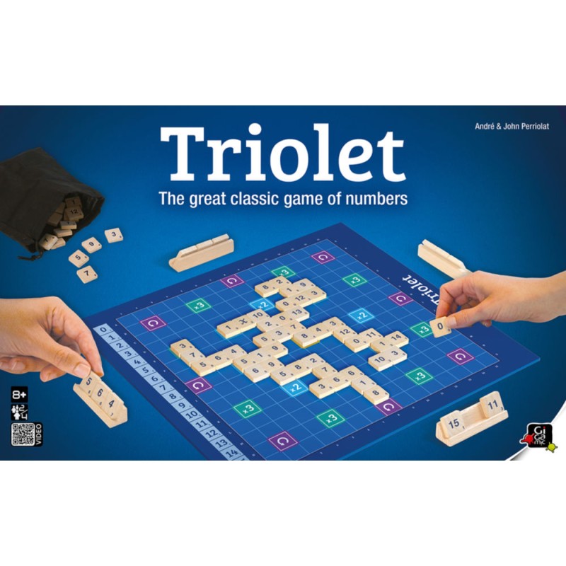 Triolet ,Jeu de stratégie ,jeu de société Gigamic