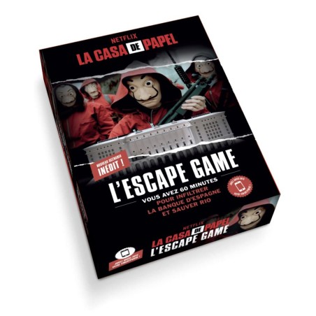 La Casa de Papel Partie 3-4 - L'Escape Game - Boîte
