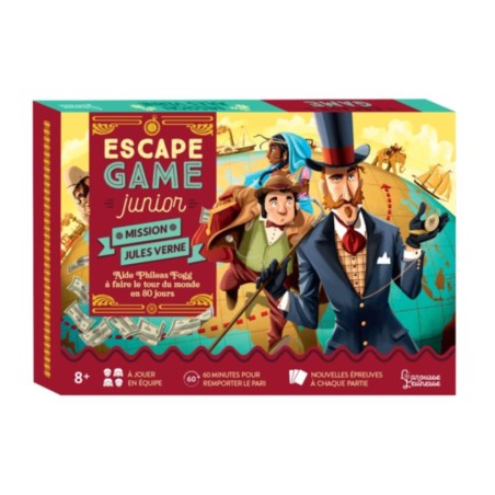 Escape Game Junior - Mission Jules Verne - Boite