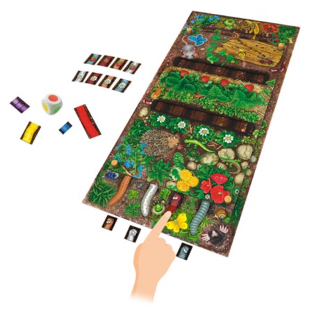 Rallye des vers de terre - Jeu enfant Gigamic - Jeu en situation