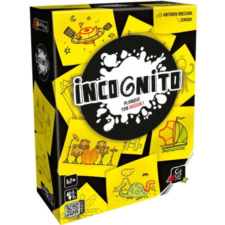 Incognito Boite - Jeu de société Gigamic