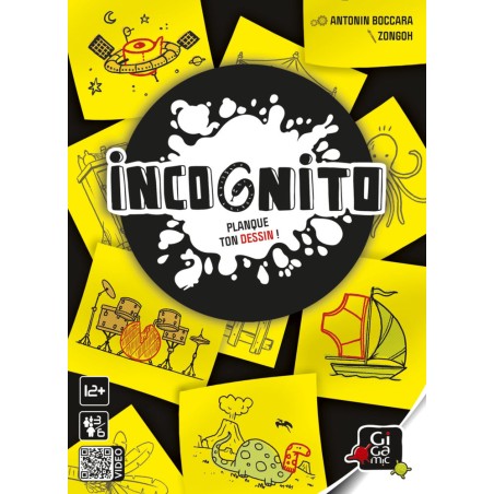 Incognito couverture - Jeu de société Gigamic