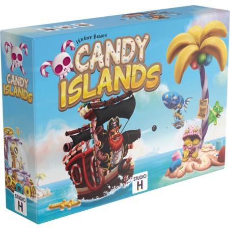 Candy Island - Boite - Jeu de société Sutdio H & Gigamic