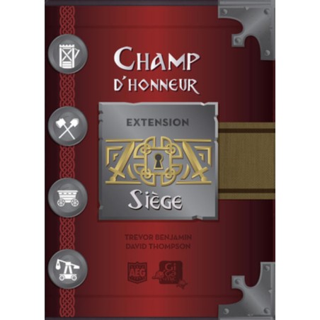 Champ d'honneur extension Siège - Couverture - jeu de société Gigamic