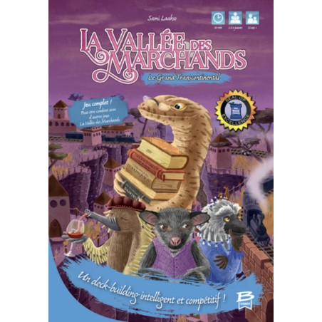 La Vallée des Marchands 3 - Couverture - Jeu de société Bragelonne Games & Gigamic