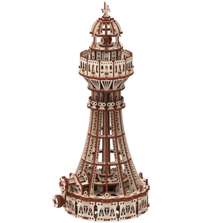 Mr Playwood - Le phare eco-light- Puzzle en bois Gigamic