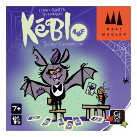 Kéblo - Couverture - Jeu de carte Gigamic