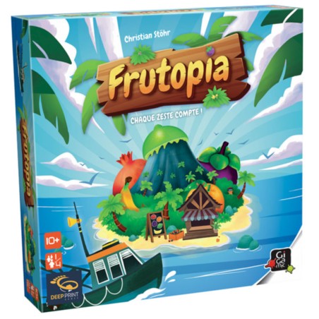 Frutopia - Boite - Jeu de stratégie Gigamic