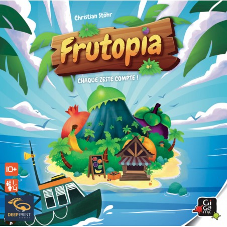 Frutopia - Couverture - Jeu de stratégie Gigamic