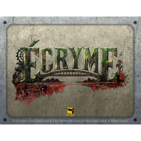 Ecryme - Couverture - Jeu de rôle - Jeu de société Open Sesame Games & Gigamic