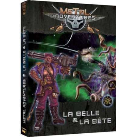 Metal Adventures - La Belle et la Bête - Jeu de rôle - Jeu de société Open Sesame Games & Gigamic