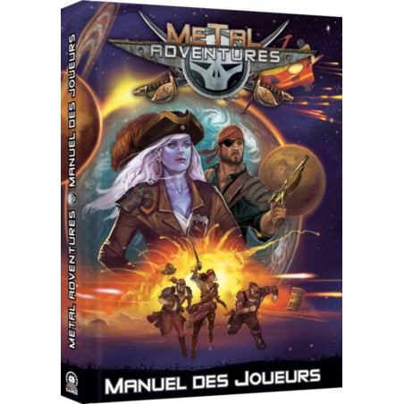 Metal Adventures - Manuel des Joueurs  - Livre - Jeu de rôle Open Sesame Games & Gigamic