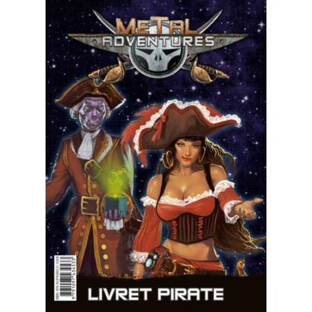 Metal Adventures - Livret Pirates - Couverture - Jeu de rôle Open Sesame Games & Gigamic