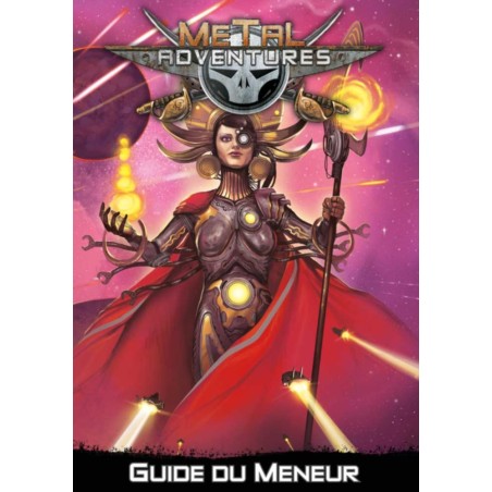 Metal Adventures - Guide du Meneur - Couverture - Jeu de rôle Open Sesame Games & Gigamic