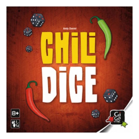 Chili Dice - Couverture - Jeu de dés - jeu de société Gigamic