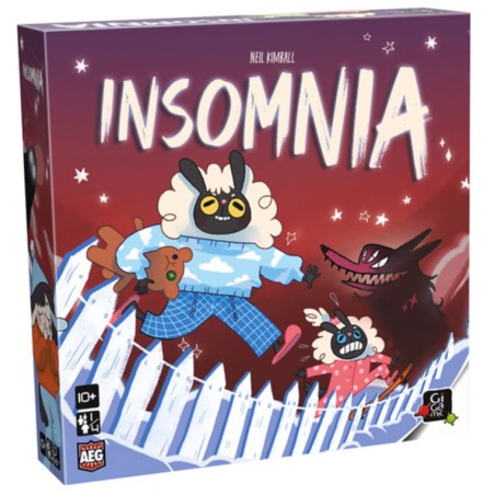 Insomnia - Boîte - Jeu de stratégie - Jeu de société Gigamic