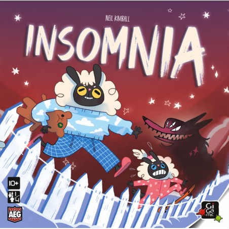 Insomnia - Couverture - Jeu de stratégie - Jeu de société Gigamic
