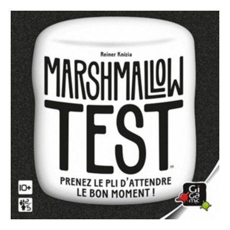 Marshmallow Test - Couverture - Jeu de cartes - Jeu de société Gigamic