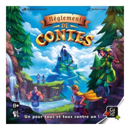 Règlement de Contes - Couverture - Jeu d'ambiance Gigamic