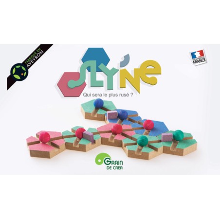 Sly'ne - Couverture - Jeu de société Gigamic & Grain de Créa