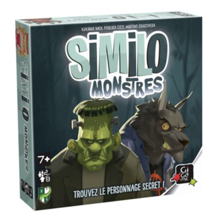Similo Monstres - Boîte de jeu - Jeu de carte Gigamic