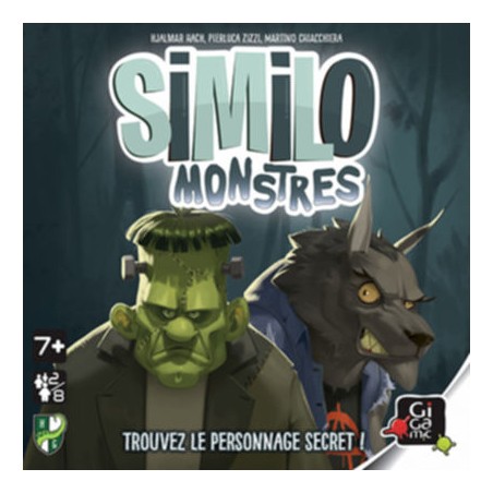 Similo Monstres - Couverture - Jeu de carte Gigamic