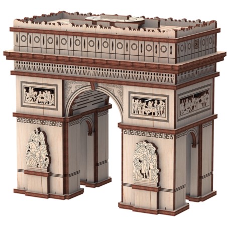 Arc de triomphe modèle 3D fixe