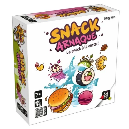 Snack Arnaque - Boite - Jeu de société Gigamic