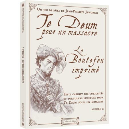 Te Deum - Le Boutefeu Iimprimé Vol.2 - Livre - jeu de rôle Open Sesame Games & Gigamic