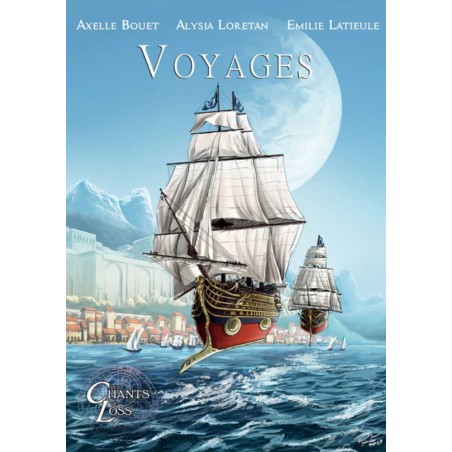 Les Chants de Loss - Voyages - Couverture - Jeu de rôle Open Sesame Games & Gigamic