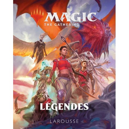 Magic Légendes - Couverture - livre sur les cartes à collectionner Larousse & Gigamic