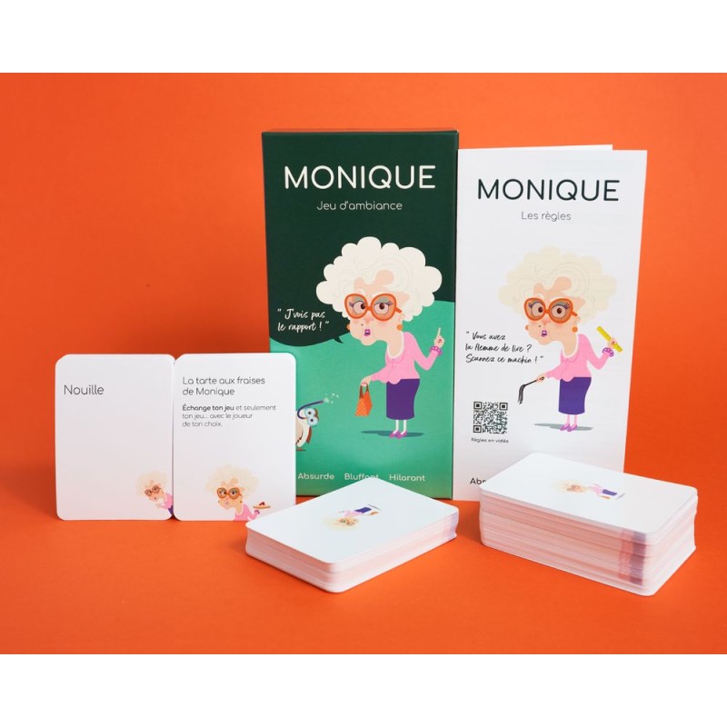 Monique ,jeu d'ambiance ,jeu de société Gigamic