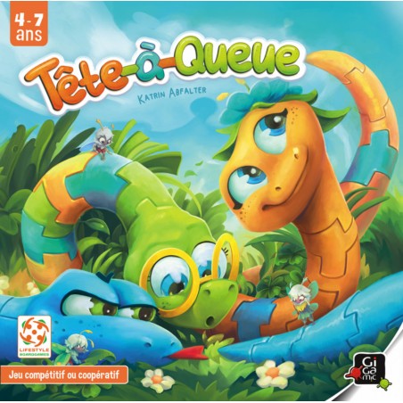 Tête-à-queue - Couverture - Jeu pour enfant Gigamic