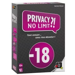 Privacy no limit ,Jeu d'ambiance ,jeu de société Gigamic