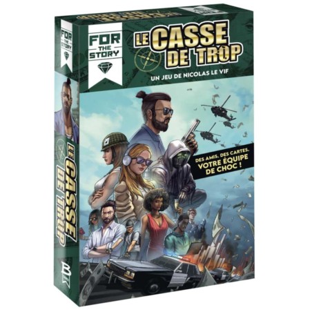 Le Casse de Trop - For the story - Jeu de société Gigamic & Bragelonne Games