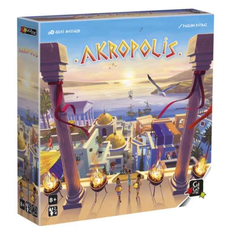 Akropolis jeu de société Gigamic