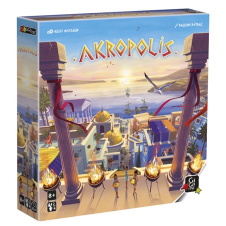 Akropolis - Boîte - Jeu Gigamic élu jeu de l'année 2023