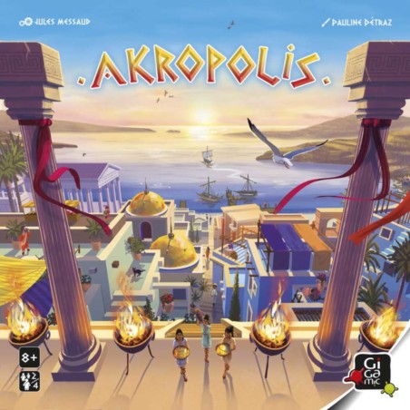 Akropolis - Couverture - Jeu de stratégie en 3D Gigamic