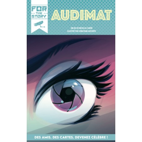 Audimat - Couveture - For the drama Gigamic et Bragelonne Games