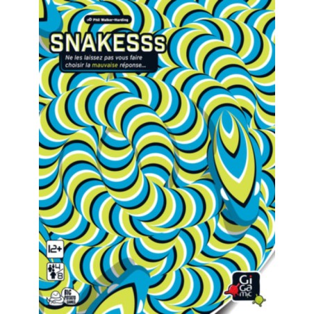 Snakess - Couverture - Jeu de bluff Gigamic